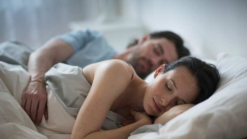 Three-quarters of Brits have a designated side of the bed (stock image) (Image: Getty Images/Tetra images RF)