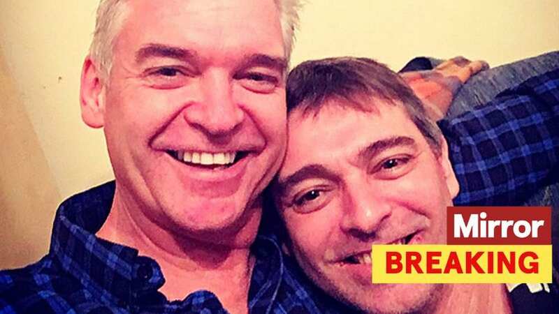 Timothy Schofield pictured with his brother Phillip Schofield