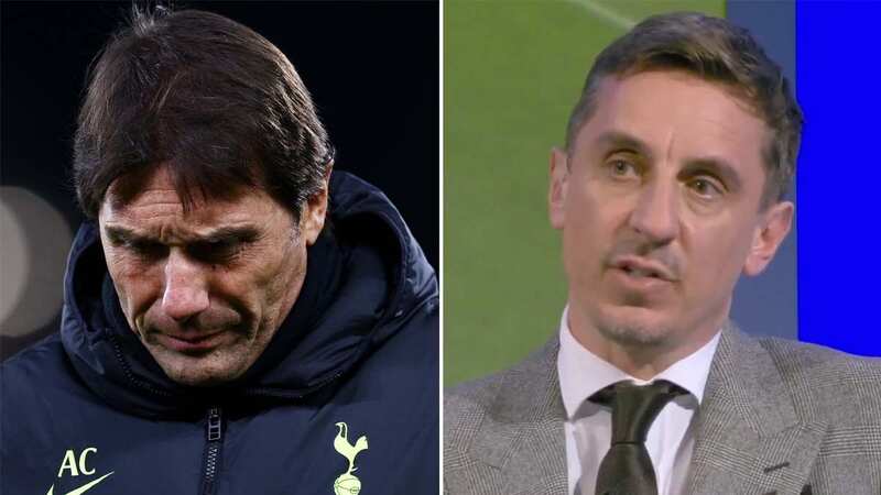 Gary Neville never wanted Antonio Conte at Manchester United (Image: Sky Sports)
