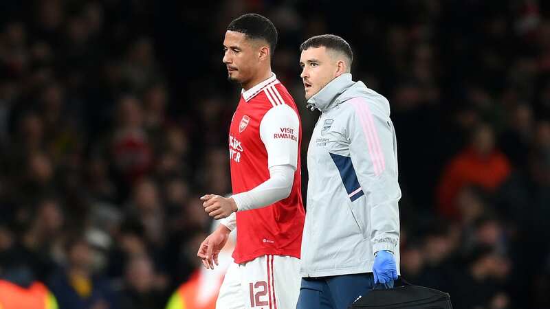 Arsenal suffer further Saliba injury blow in Premier League title race