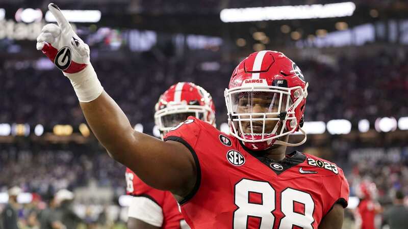 Jalen Carter appeared to struggle through drills at last month