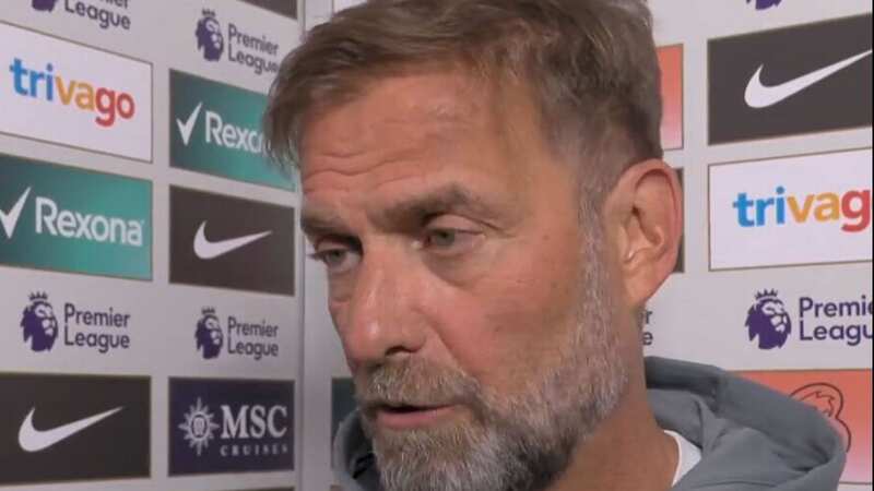 Jurgen Klopp explained why he made six changes (Image: Sky Sports)
