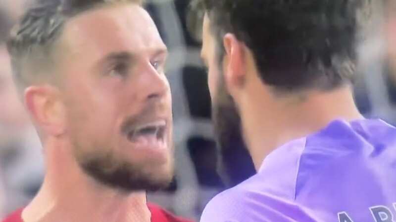 Alisson and Henderson engaging in furious spat sums up Liverpool