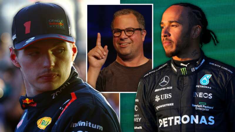 Ted Kravitz assessed the current dynamic between Lewis Hamilton and Max Verstappen (Image: Sky Sports)