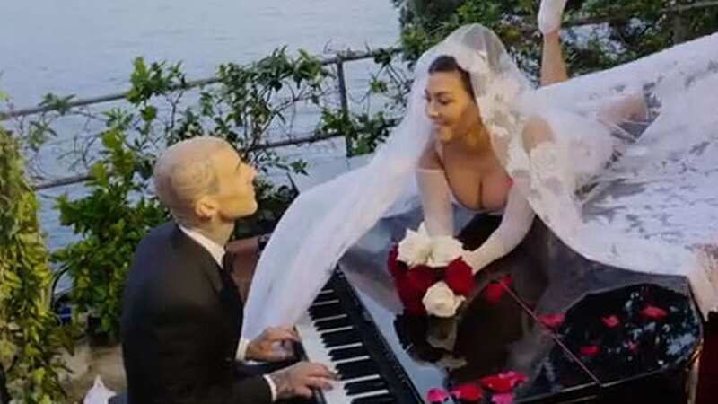 Kourtney Kardashian and Travis Barker give fans inside look into three weddings