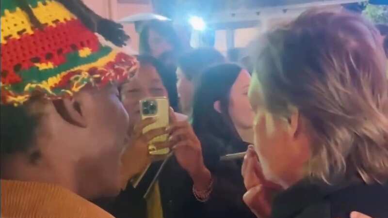 Paul McCartney delights fans as he smokes in Jamaica next to daughter Stella