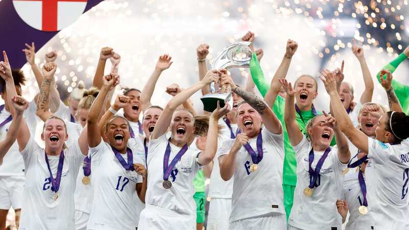 England qualified for Finalissima against Brazil by winning Euro 2022 (Image: The FA via Getty Images)