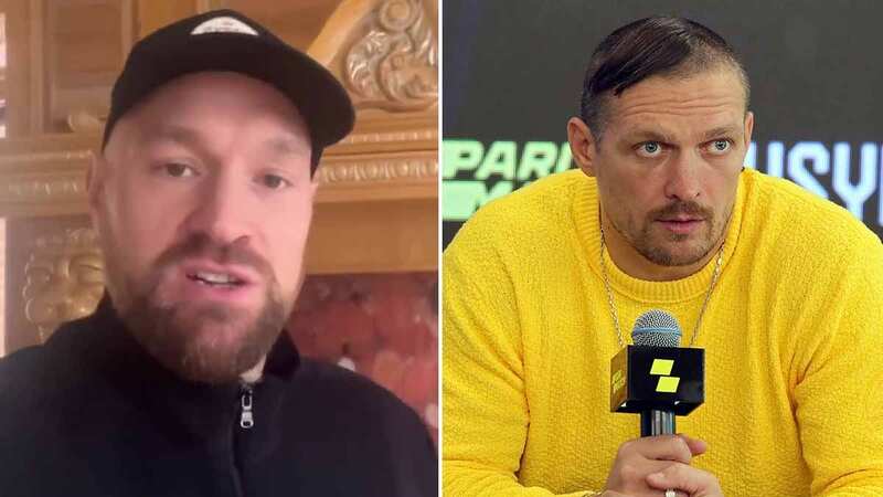 Oleksandr Usyk accuses Tyson Fury of playing "mind games" after fight collapse
