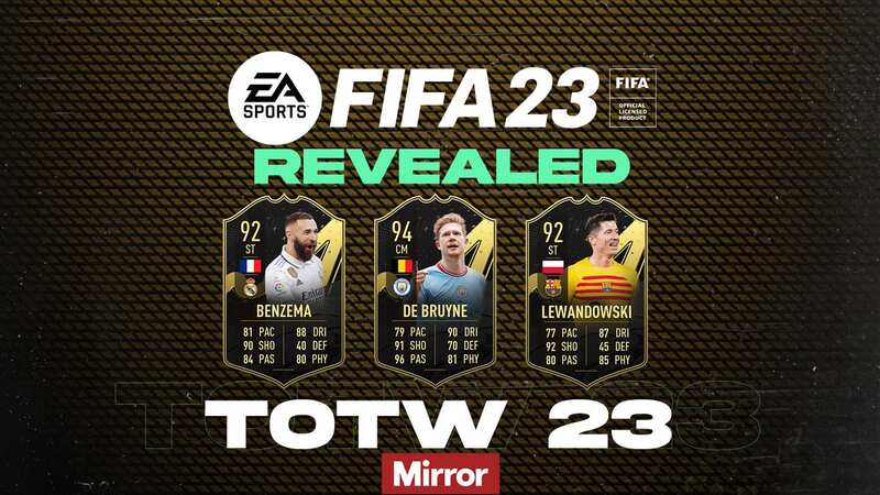 FIFA 23 TOTW 23 squad revealed featuring Kevin De Bruyne and Karim Benzema (Image: EA SPORTS)