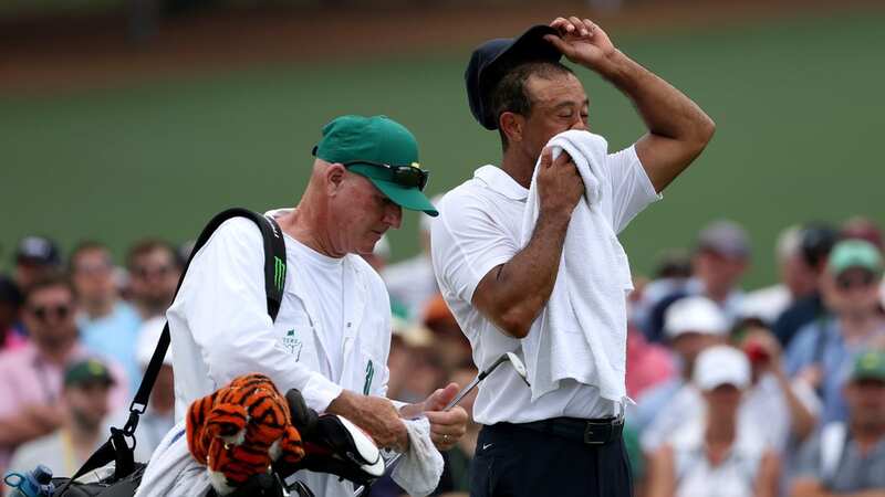 It was a topsy-turvy opening round for Tiger Woods at the Masters (Image: Patrick Smith/Getty Images)