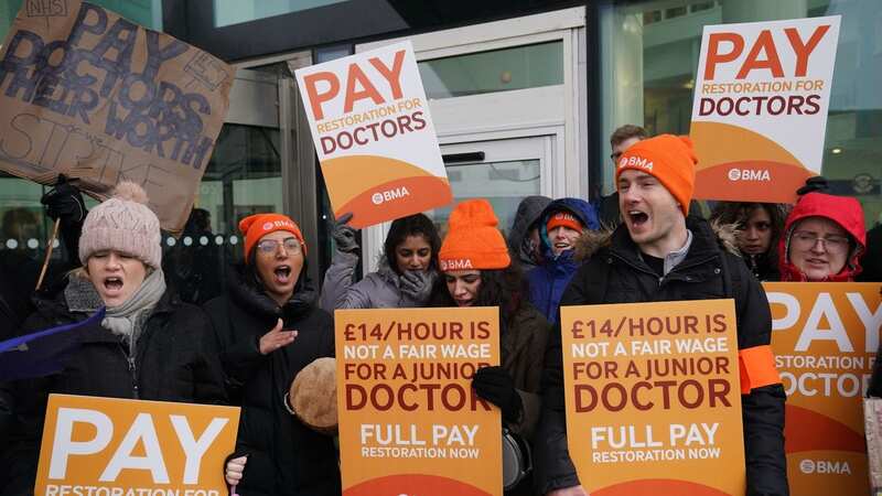 A four-day strike by medics is planned for next week (Image: PA)