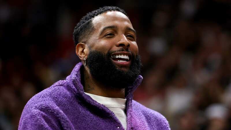Odell Beckham Jr is heading to New York to meet the Jets ahead of a potential free agent move (Image: Getty)