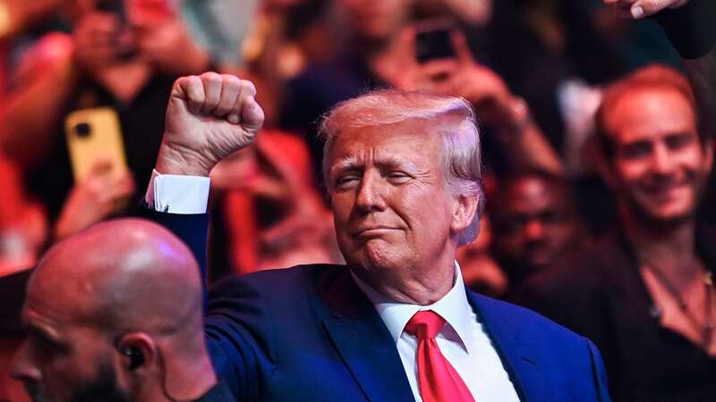 Donald Trump makes surprise appearance at UFC 287 days after court appearance