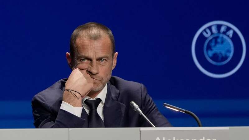 Aleksander Ceferin was re-elected as UEFA