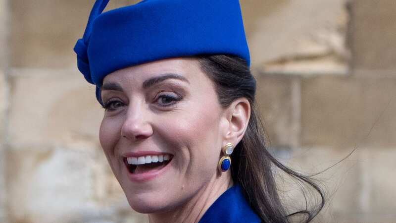 Kate attending the Easter Sunday service at St George