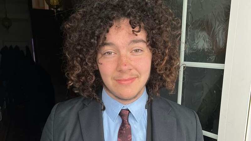 Fynn Hulley was edited out of the school photo (Image: Candi Hulley)
