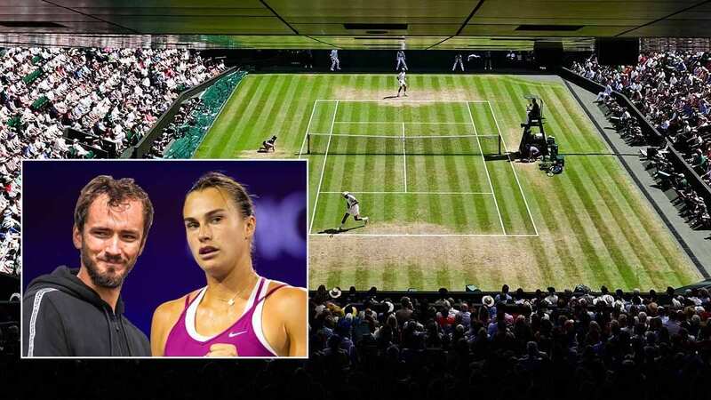 Wimbledon has faced criticism for allowing Russian and Belarussian players to enter (Image: Justin Setterfield/Getty Images)