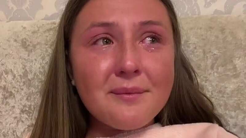 Katylee Bailey posted a tearful apology after trolls attacked her housewarming video (Image: @k4tyl33 / TikTok)