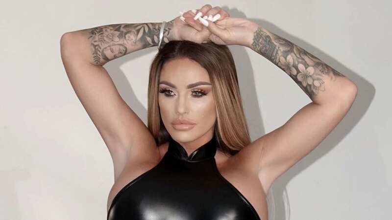 Katie Price sets pulses racing in racy PVC costume for OnlyFans photoshoot (Image: BACKGRID)