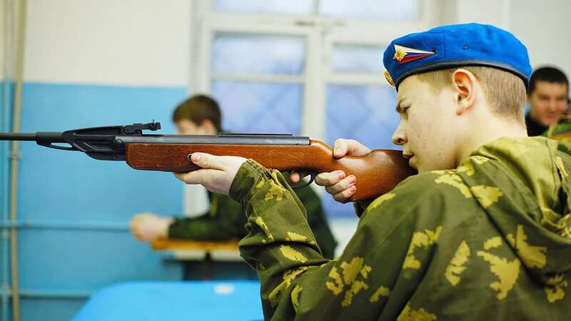Teenagers in Russia as young as 18 can be sent to the frontline under the new laws (Image: Social media/east2west news)
