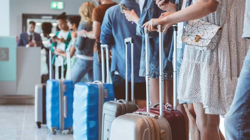 The dreaded boarding gate queue (Image: Getty Images)