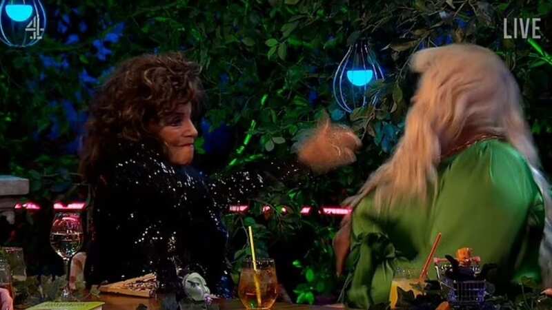 Gemma Collins slapped by Joan Collins in outrageous chat show scenes