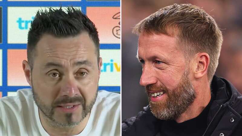 Brighton boss Roberto De Zerbi sends message to Graham Potter after Chelsea win