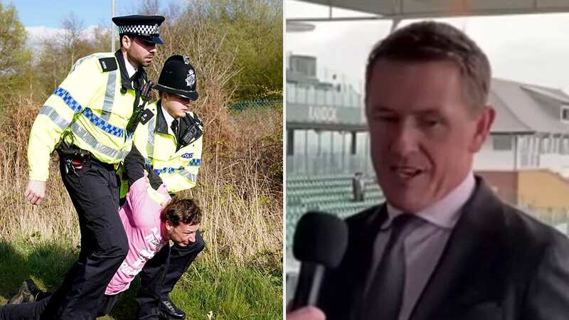 AP McCoy has slammed the protestors (Image: PA)