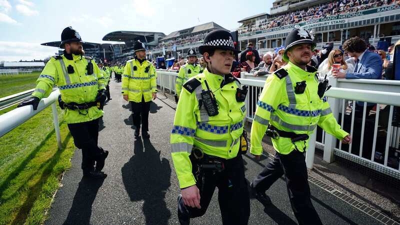 65 Grand National protestors in police custody as "criminal behaviour" slammed