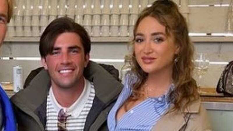 Georgia Harrison and Jack Fincham cut confident figures at fashion do
