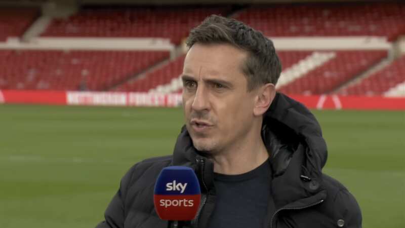 Gary Neville has consistently been critical of the Glazers (Image: Sky Sports)