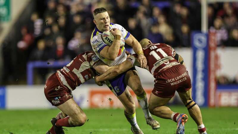 George Williams in action for Warrington (Image: Mark Cosgrove/News Images)