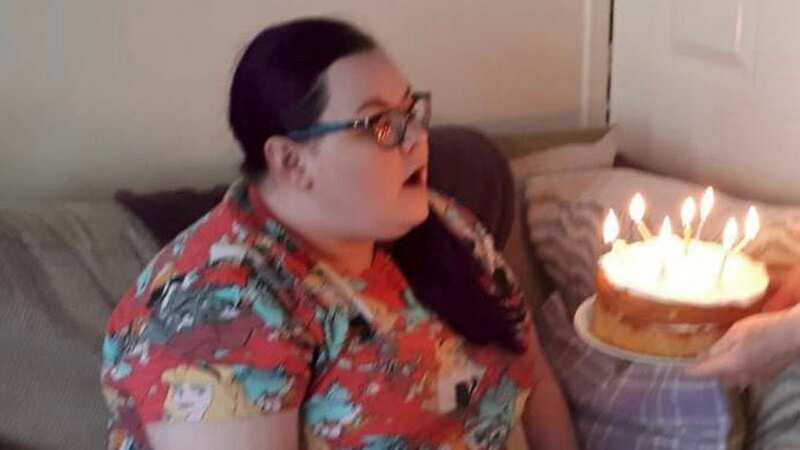 Jen Hinde lost around five stone by ditching her £100 a week takeaway habit (Image: Jen Hinde / SWNS)
