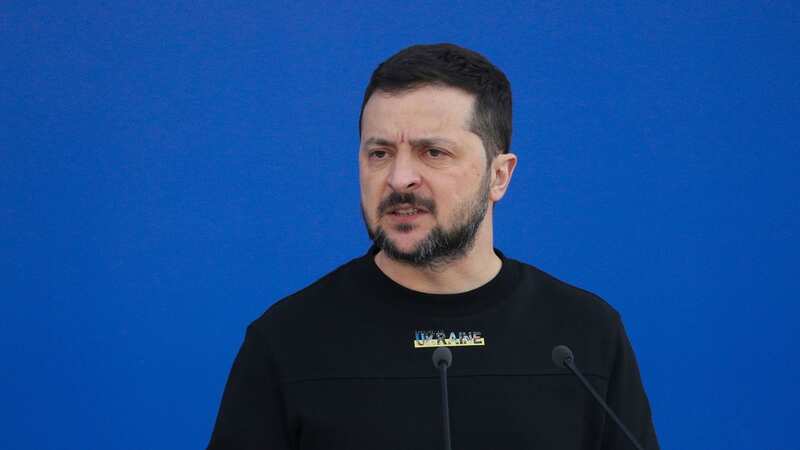Ukrainian President Volodymyr Zelensky