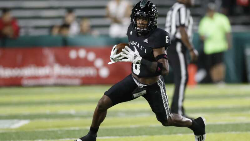 Zion Bowens uses his electric speed to beat defensive backs (Image: Getty Images)