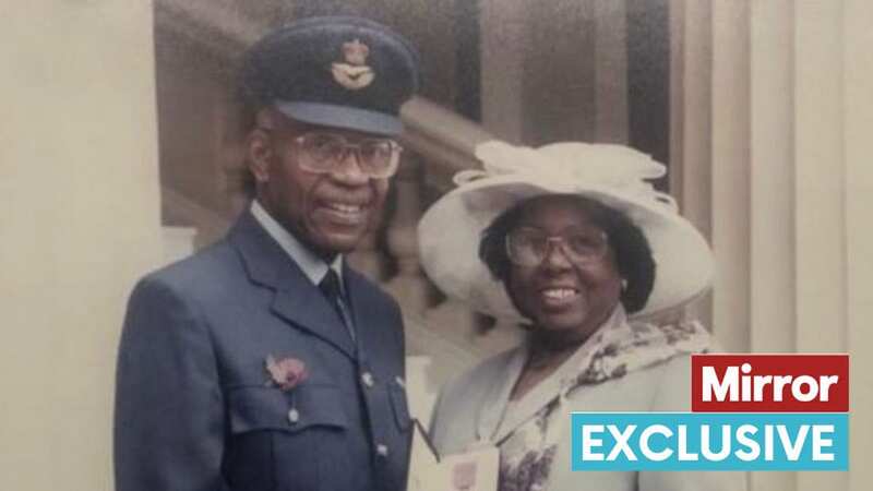 Sidney with his wife Gwendolyn