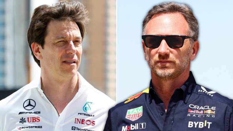 Toto Wolff and Christian Horner have a tense relationship (Image: Getty Images)