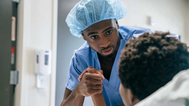 Palliative care doctors say patients often thank them in their final words (Image: Getty Images/Tetra images RF)