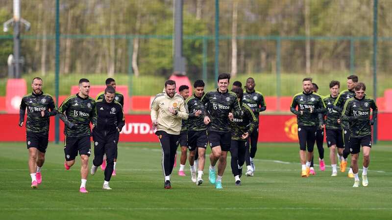 Manchester United star Marcus Rashford is back in training (Image: Martin Rickett/PA Wire)