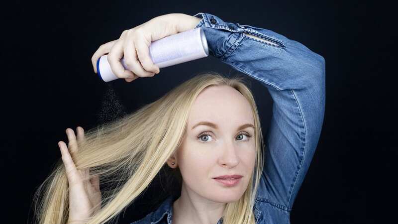 Keep dry shampoo to your hair rather than this odd trick (stock image) (Image: Getty Images/iStockphoto)