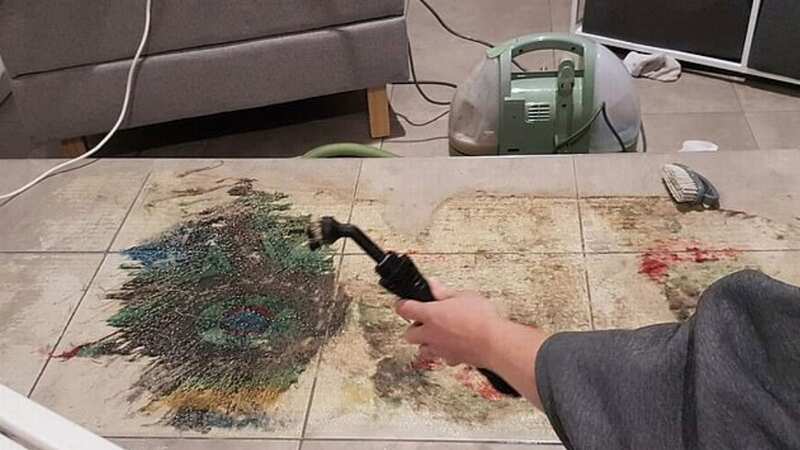 The woman was disgusted with what she found (Image: Facebook)