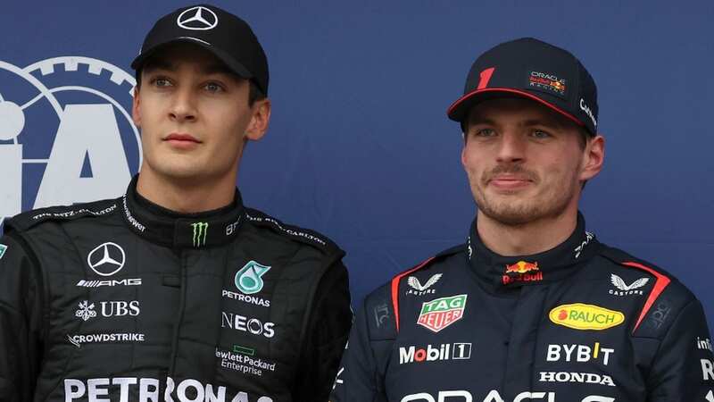 Max Verstappen sees George Russell as a potential title threat (Image: Asanka Brendon Ratnayake/AP/REX/Shutterstock)