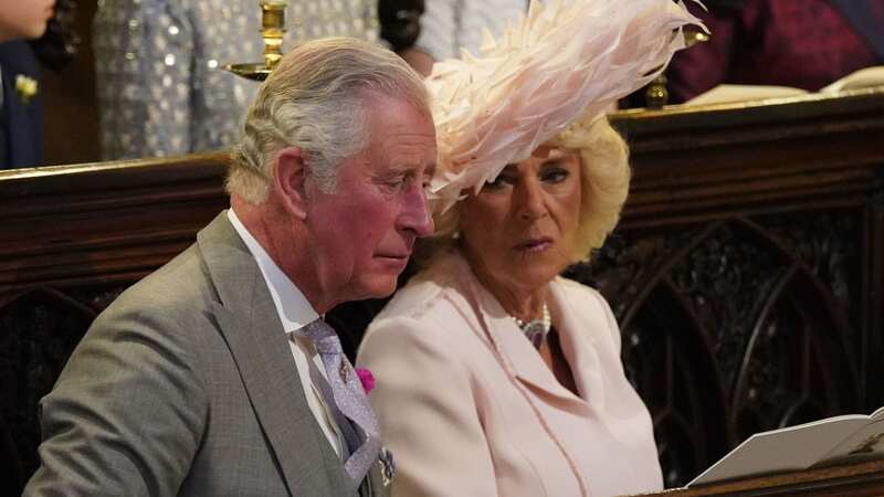 King Charles and Camilla in St George