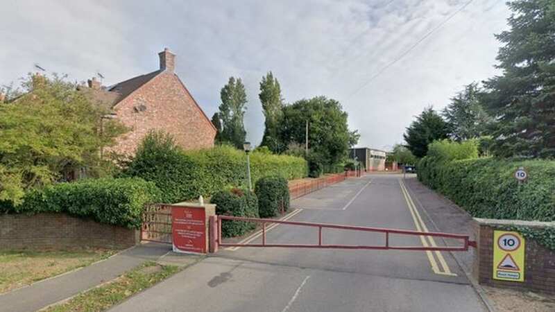 The three youths wearing balaclavas were seen on the grounds of Kineton High School near Warwick (Image: Google)
