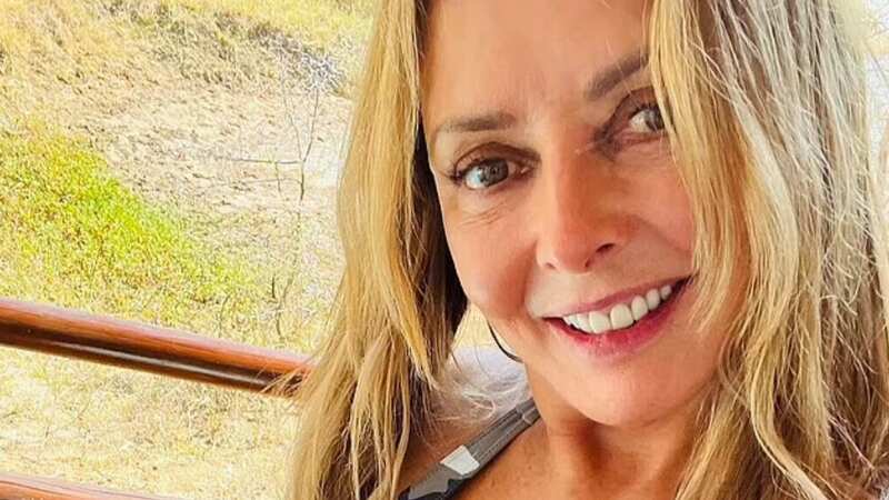Carol Vorderman sends pulses racing with sexy series of busty bikini photos