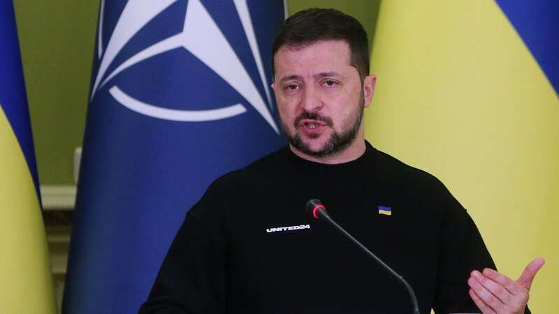 A Russian woman was fined for calling Zelensky "handsome" (Image: Vladimir Sindeyeve/NurPhoto/REX/Shutterstock)