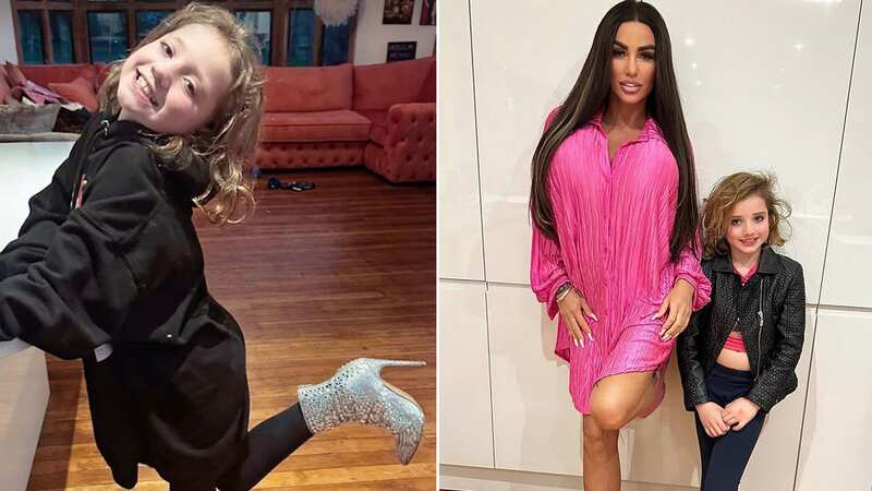 Katie Price faces backlash from ex as daughter, 8, rocks killer high heels