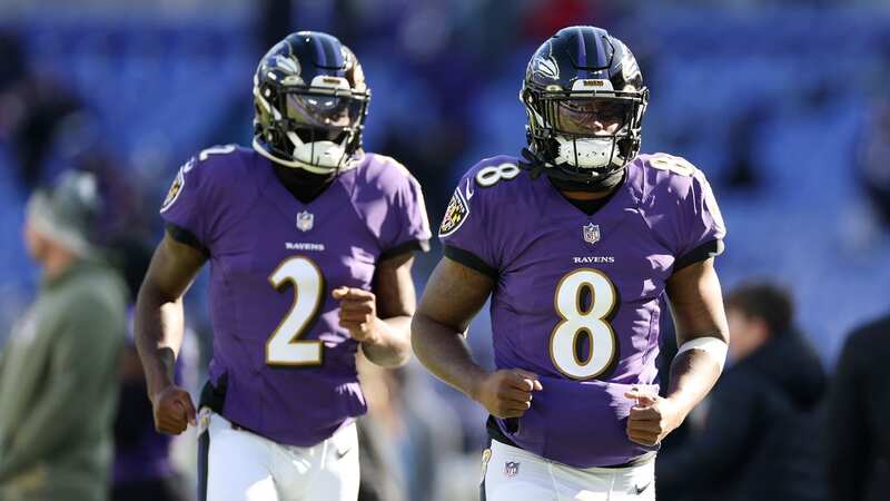 Tyler Huntley is set to sign a new deal with the Baltimore Ravens (Image: Scott Taetsch/Getty Images)