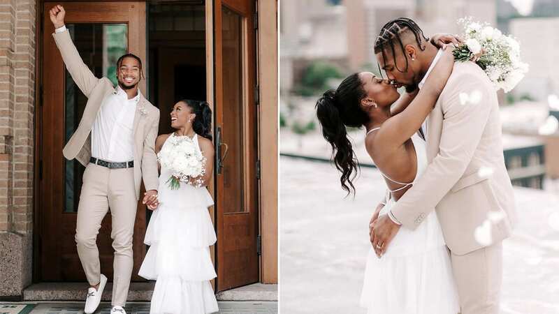 Simone Biles married Jonathan Owens in Texas after three years of dating