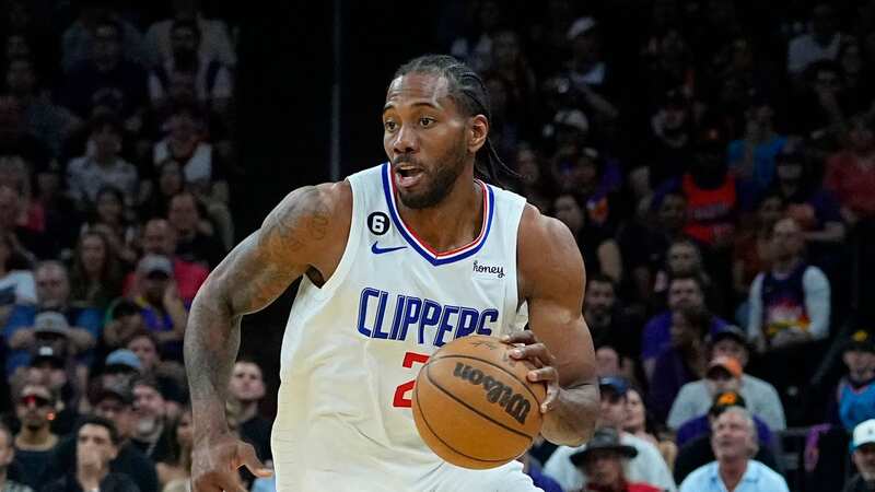 Kawhi Leonard missed the Game 3 defeat to the Phoenix Suns (Image: AP)